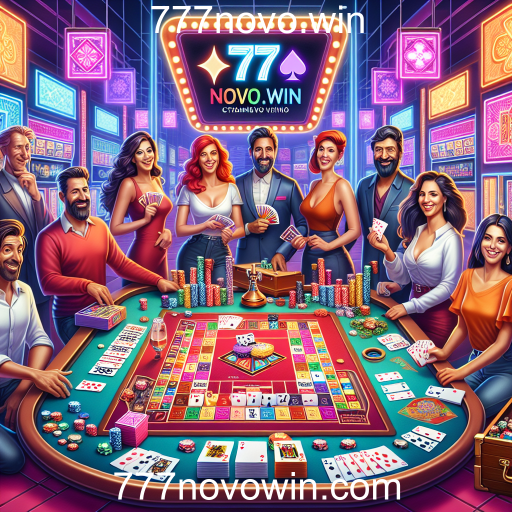 Descubra a Diversão dos Jogos de Mesa no 777novo.win